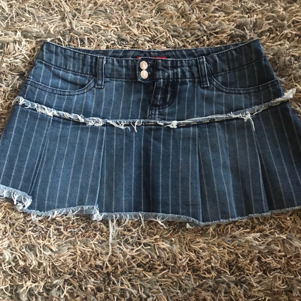 Denim Mini Skirt